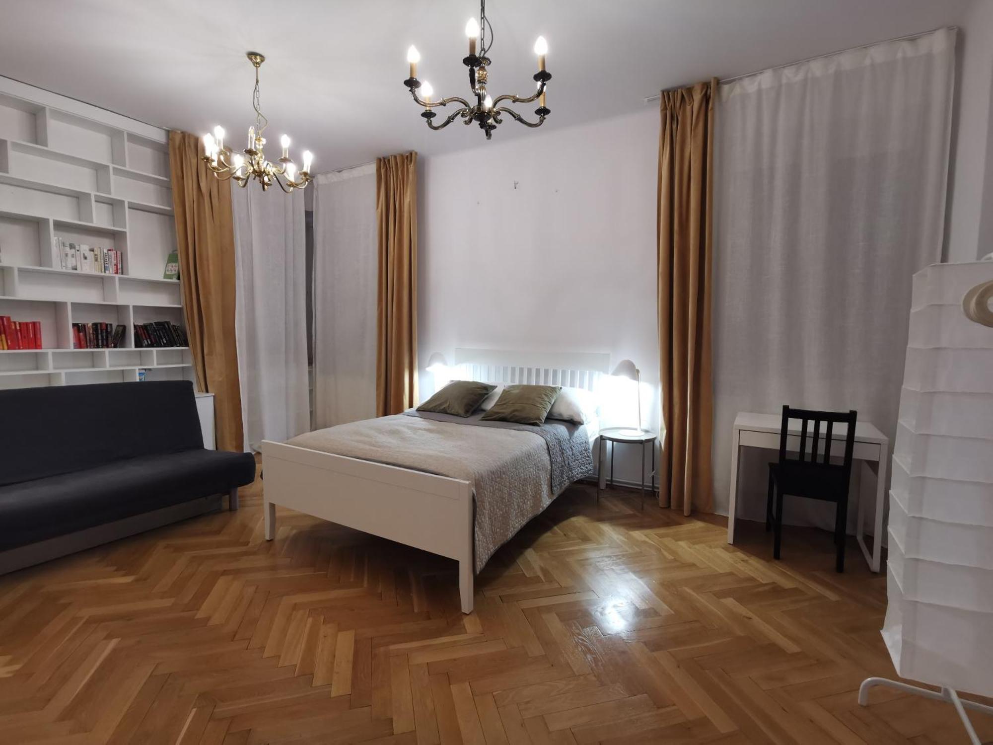 Cozy Spacious Apartment With Balcony Kraków Zewnętrze zdjęcie