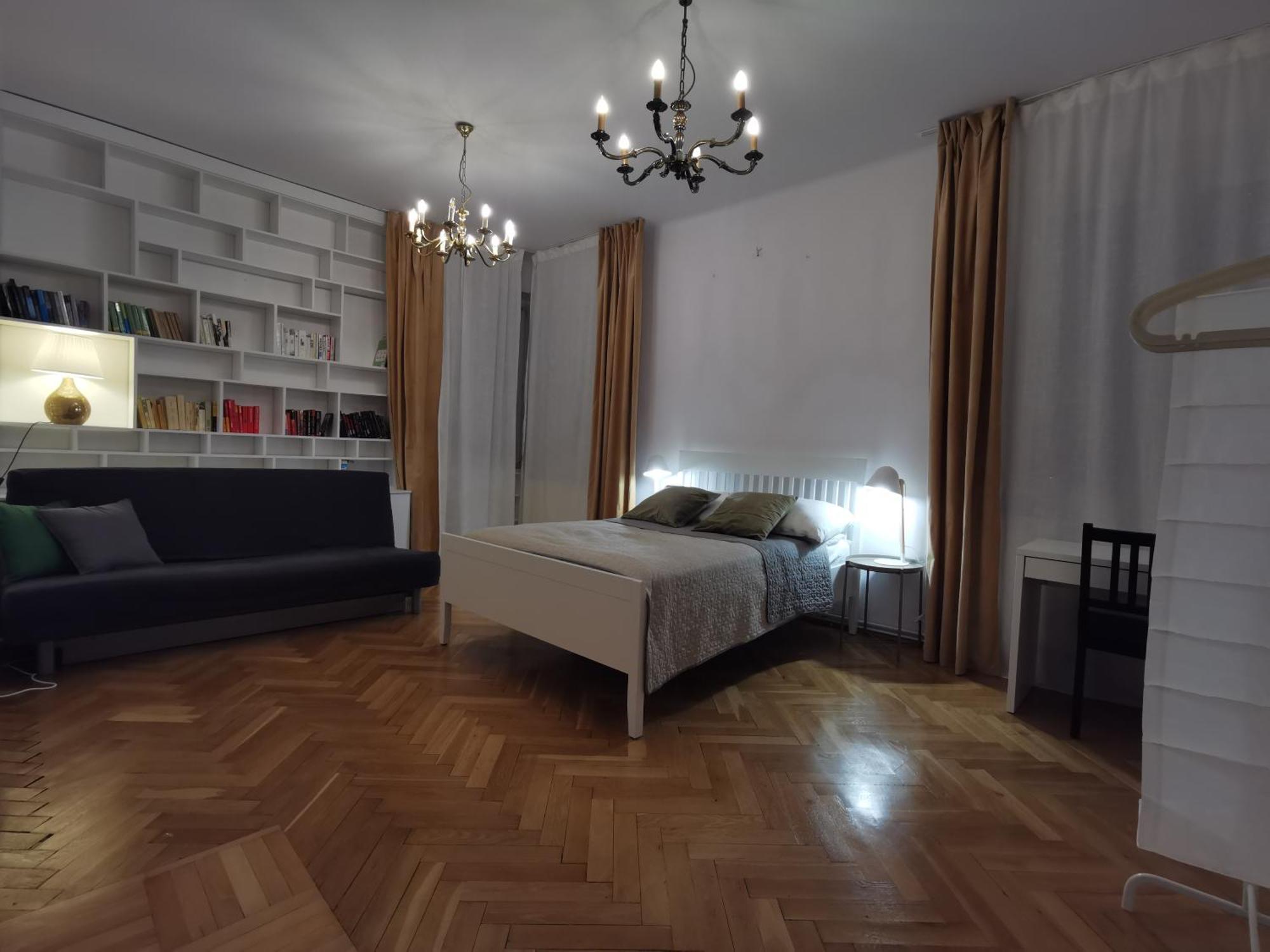 Cozy Spacious Apartment With Balcony Kraków Zewnętrze zdjęcie