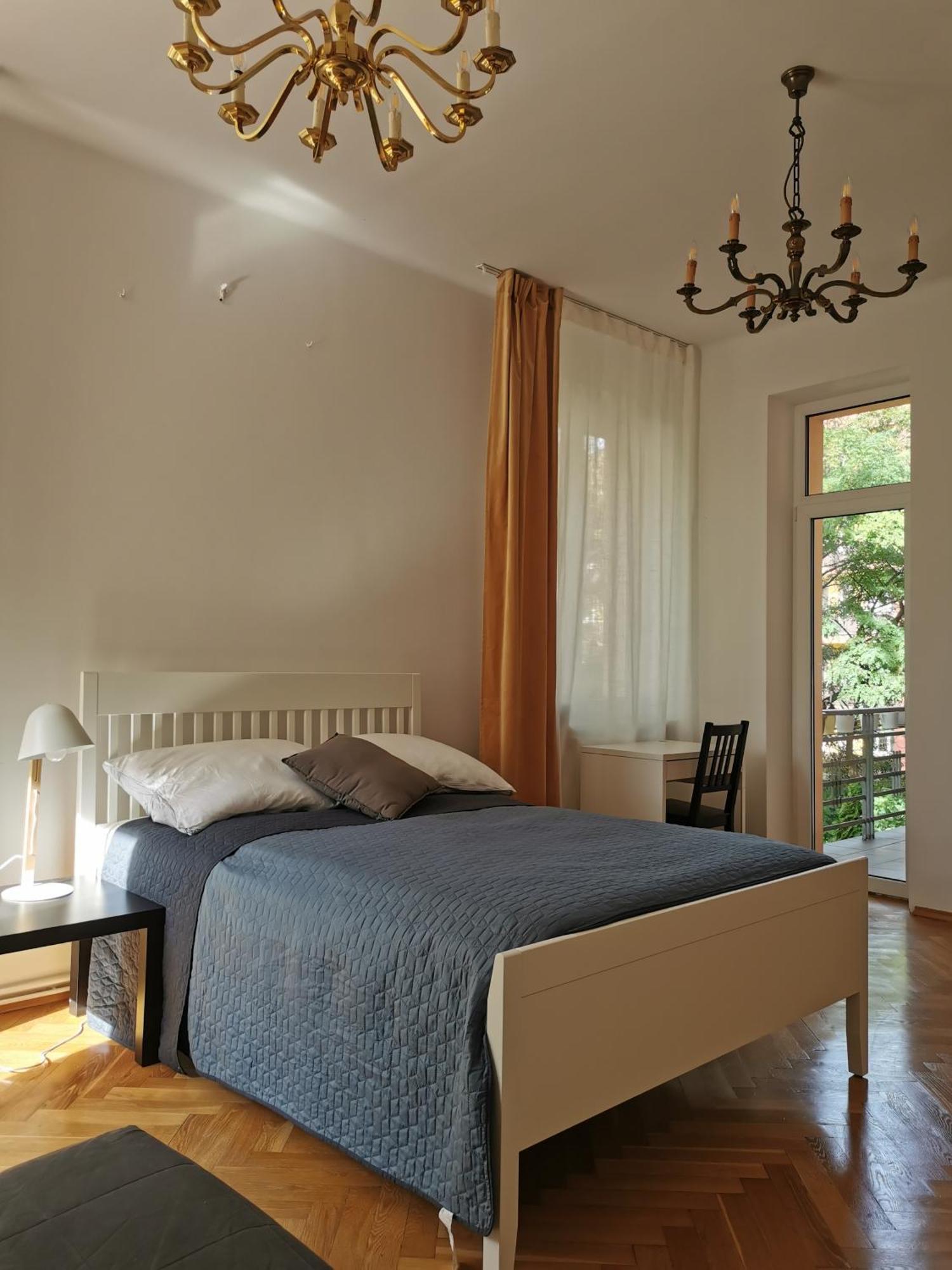 Cozy Spacious Apartment With Balcony Kraków Zewnętrze zdjęcie